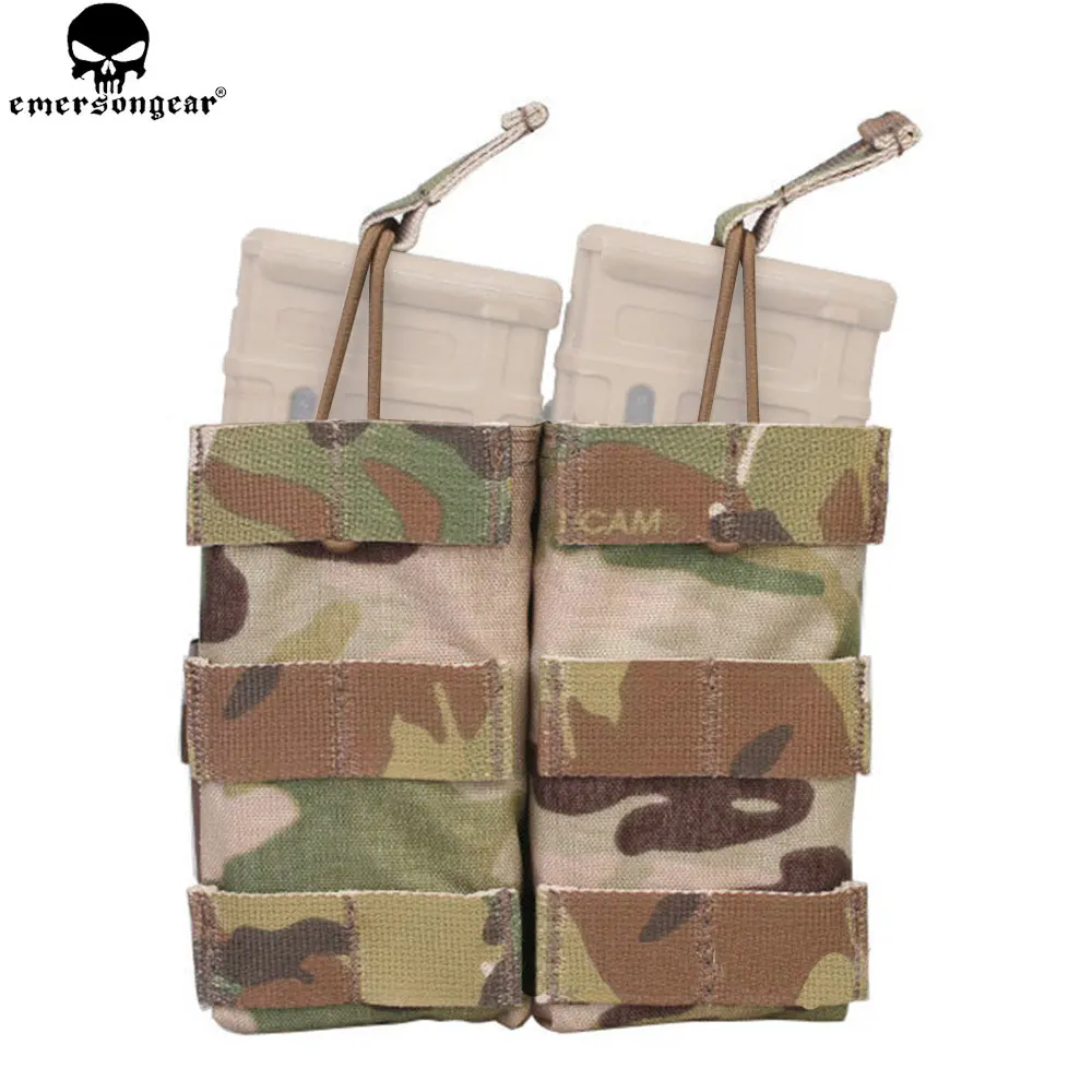 EMERSONGEAR двойная открытая верхняя 5 56 Магнитная сумка тактическая модульная Сумка