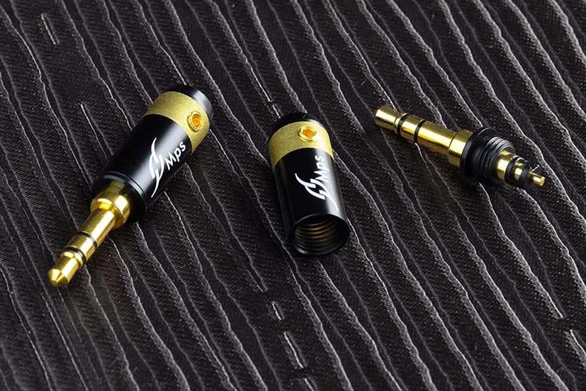 Hi Fi MPS Eagle 4G HiFi 3 5 мм аудио 24k позолоченный штекер для ремонта наушников разъем