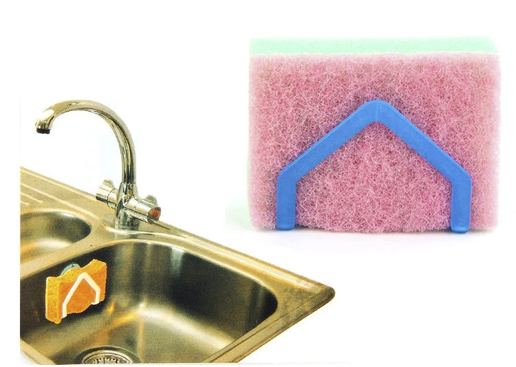 

Kitchen Bathroom Drying Rack Toilet Sink Suction Sponges Holder Rack Suction Cup Dish Cloths Holder Scrubbers Soap Storage