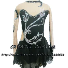 Пользовательские платья для катания на коньках для женщин Изящные новые Брендовые платья для фигурного катания для соревнований DR2754