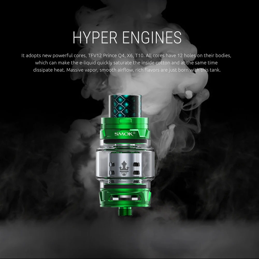Электронная сигарета SMOK TFV12 Prince Tank вейп бокс испаритель электронная атомайзер VS