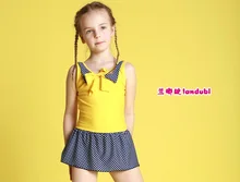 Good Quality Top Bikini 2016 Swimsuit One Piece Swimwear Girls Children Bathing Suit Kids Swimming Suit