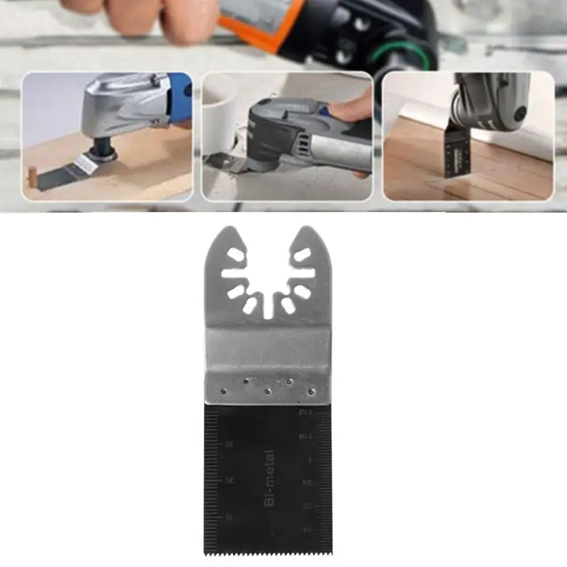 

1PC 35MM Double Metal Saw Blade Oscillating MultiTool Blade Kit for Fein Makita Bosch Accessory