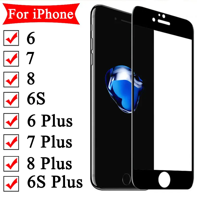 Защитное стекло для iPhone 6S s6 7 8 6 Plus aphone Tremp, защитная пленка iphoe 6 s, Защитная пленка для экрана