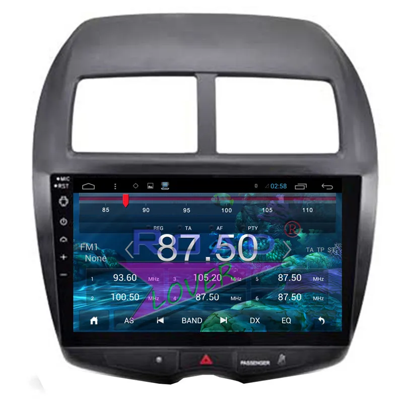 Roadlover Android 7 1 автомобильный головное устройство плеер радио для Mitsubishi ASX 2011 Стерео