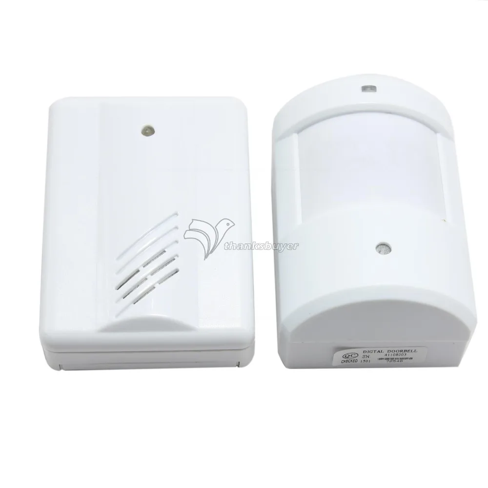 

Electro Guard Watch Driveway Infrared Wireless Alert System Motion Sensor Alarm Remote Detective System