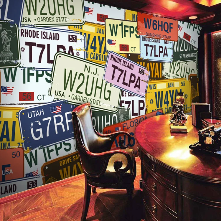 License Plate Wallpaper