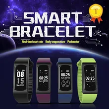 Горячая трекер сердечного ритма фитнес-трекер мониторинг сердечного ритма шагомер умный Браслет синхронизация WhatsApp Facebook twitter
