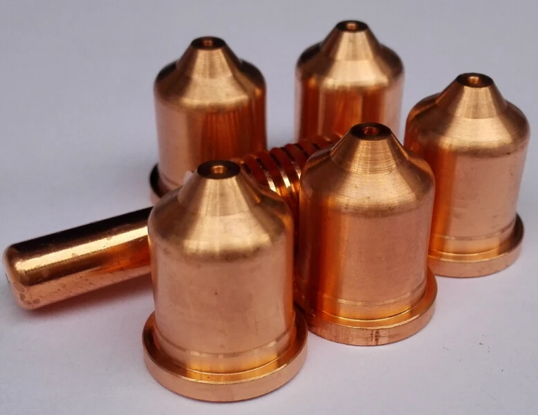 

high quality 220842 and 220816 plasma cutting electrode and nozzle tips for plasma cutter