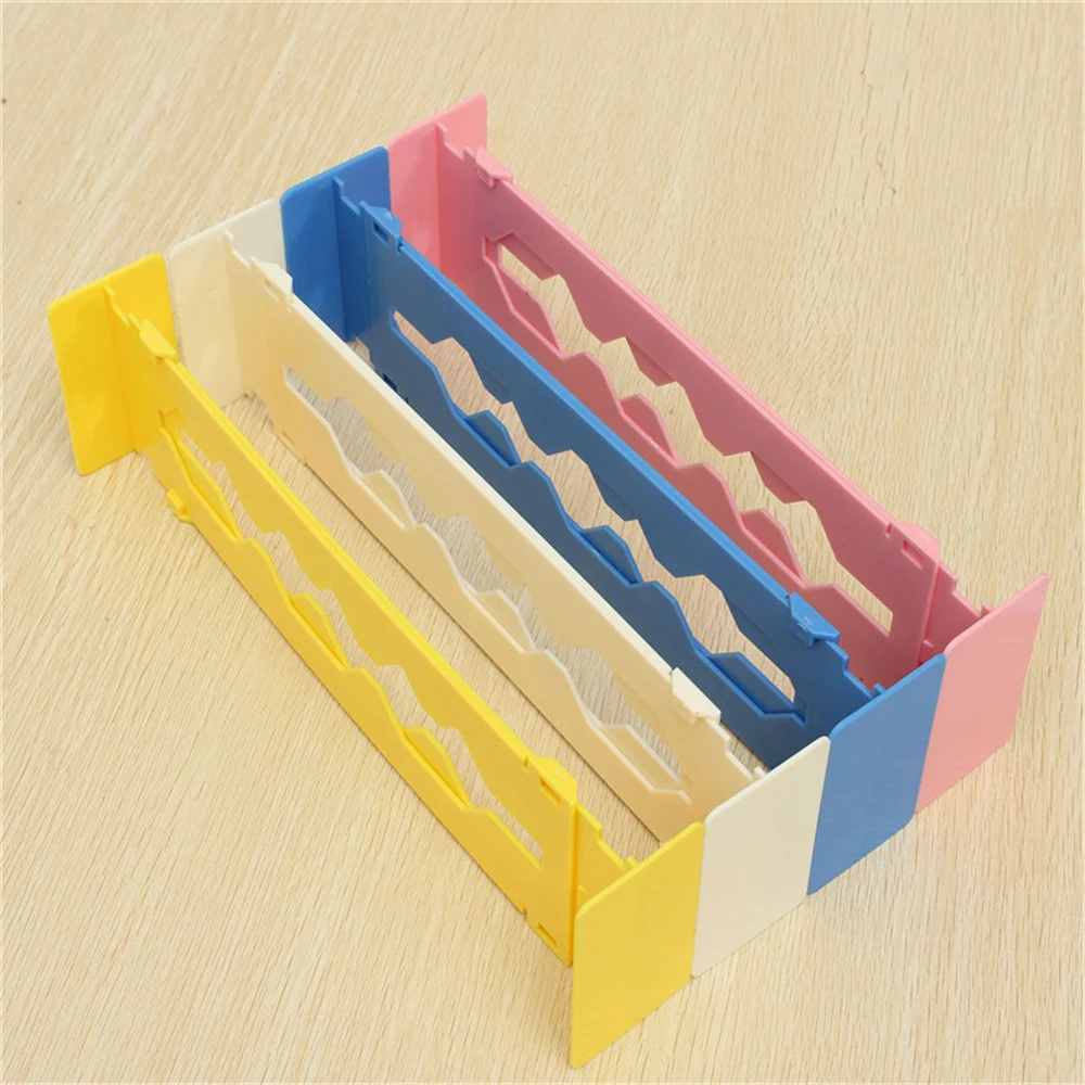 Retractable Adjustable Stretch Plastic Drawer Divider Organizer Storage