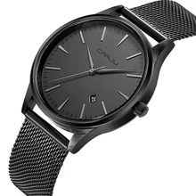 Top Luxury Brand Men Full Stainless Steel Mesh Strap Business Watches Men's Quartz Date Clock Men Wrist Watch relogio masculino Top Luxury Brand Men Full Stainless Steel Mesh Strap Business Watches Men's Quartz Date Clock Men Wrist Watch relogio masculino