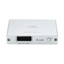 SMSL X-USB II XMOS U208 DAC 768 кГц DSD512 ies USB для коаксиального/оптического/конвертера DSD цифровой интерфейс IIS аудио интерфейс