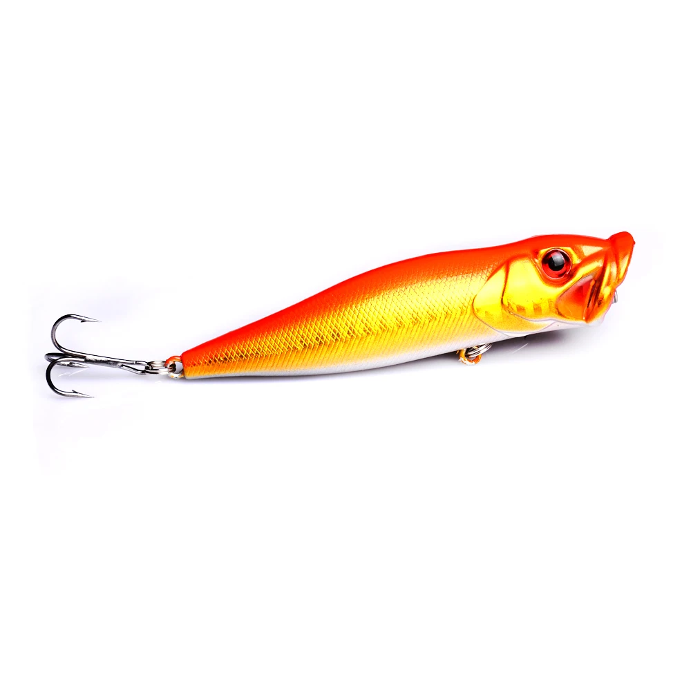 

New Arrival 1 pcs Big Popper Fishing Lures 3d Eyes Bait Crankbait Wobblers Tackle Isca Poper Japan