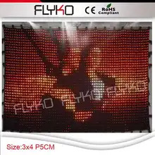 Vision светодиодный гибкий занавес светодиодная завеса для зрелищных мероприятий контроллер ПК+ программное обеспечение+ руководство