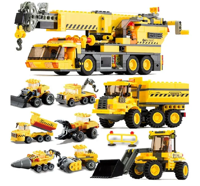 lego construction vehicles