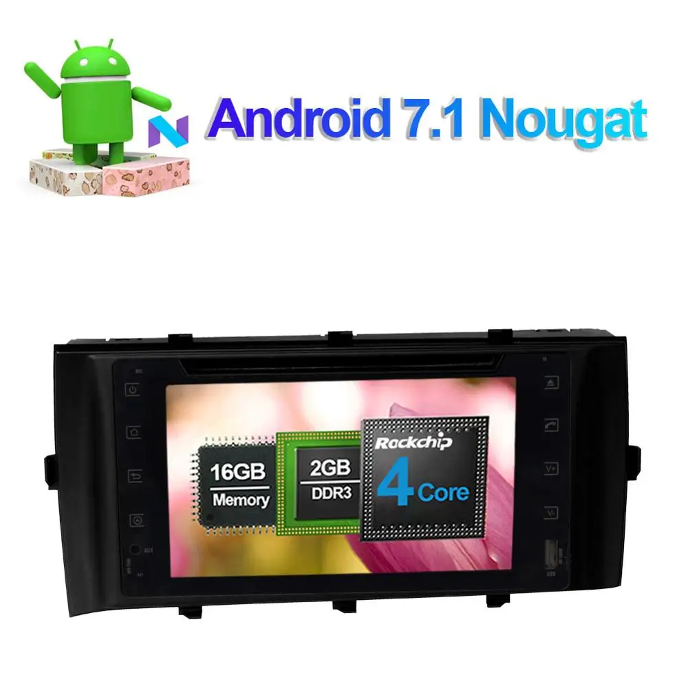 Clearance Android 9.0 Octa Core Car GPS Navigation For Toyota Prius C Left Hand Driving 2011- Auto Radio Stereo DVD Multimedia Player 4