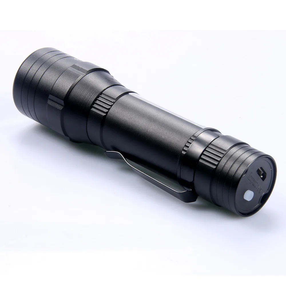 T6+COB 4-Modes Usb Rechargeable LED Flashlight Torch Bright Flashlight Torch Aluminum Alloy 18650 or Usb Charging Hand Light