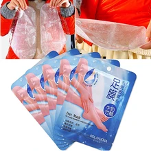 10 мешков = 20 шт Rolanjona маска для ног молочная и бамбуковая уксусная увлажняющая носки ОТШЕЛУШИВАЮЩИЙ ПИЛИНГ для удаления омертвевшей кожи Уход за ногами