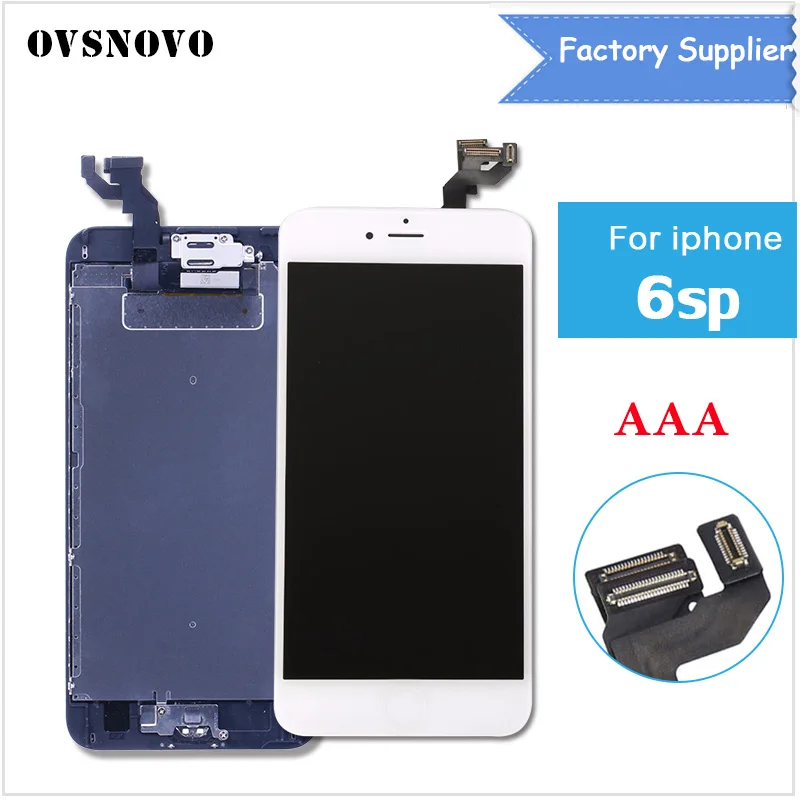

5.5 inch Full Assembly LCD Screen For A1634 A1687 iPhone 6S Plus Replacement Pantalla Digitizer+Home Button+Front Camera