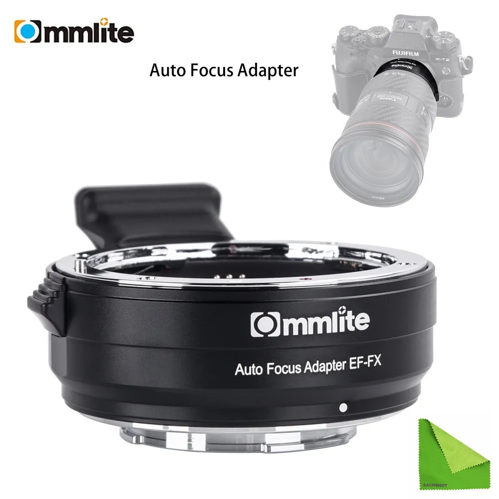 Commlite CM-EF-FX Electronic AF Lens Mount Adapter from для Canon EF/EF-S to Fujifilm FX-Mount Camera | Электроника