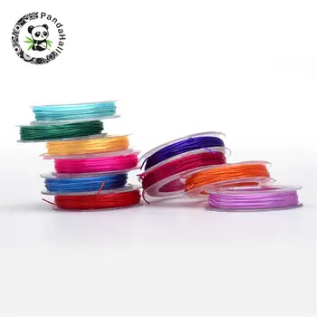 

Elastic Fibre Wire, Mixed Color, 0.5mm; about 10m/roll, 10rolls/group