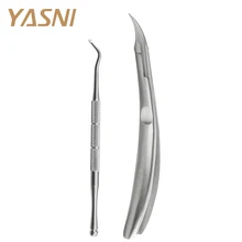2pcs set Silver feet care Toe Nail Clippers Trimmer Cutters Professional Paronychia Nippers Chiropody Podiatry foot