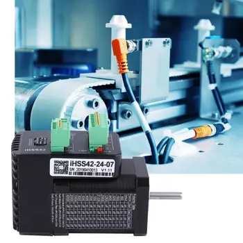 

iHSS42-24-07 NEMA17 Integrated Closed Loop Stepper Motor 24V 0.7Nm Hybrid Servo Motor Integrated Servo Motor