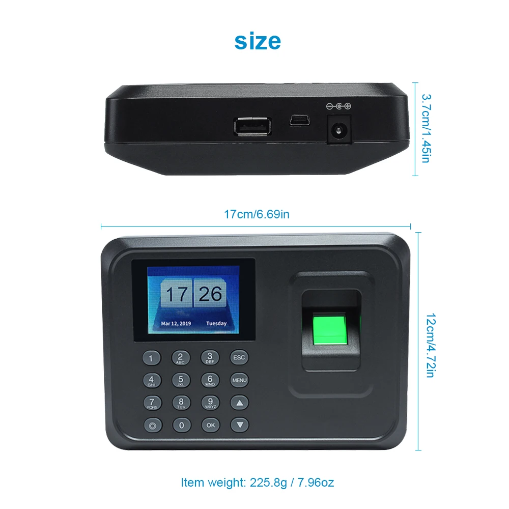 CH101 Intelligent Fingerprint Scanner – Crystalhills