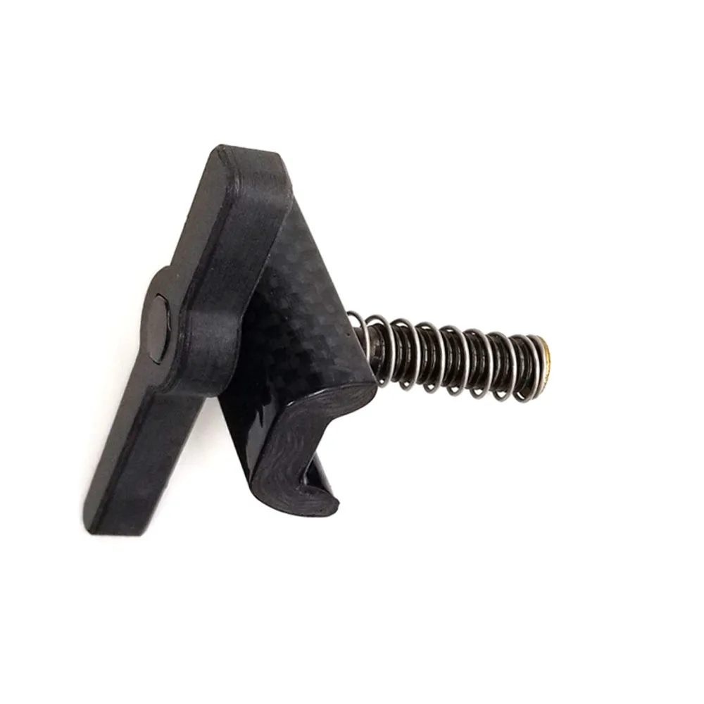 Carbon Fibre Bicycle Hinge Clamps and Hinge Levers(limit nut) For Brompton Folding Bike Frame Quick Release C Buckle
