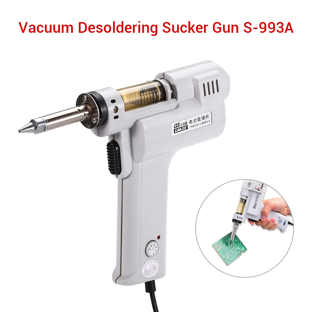 S993A 110V 100W Electric Vacuum Desoldering Pump Soldering Iron Sucker