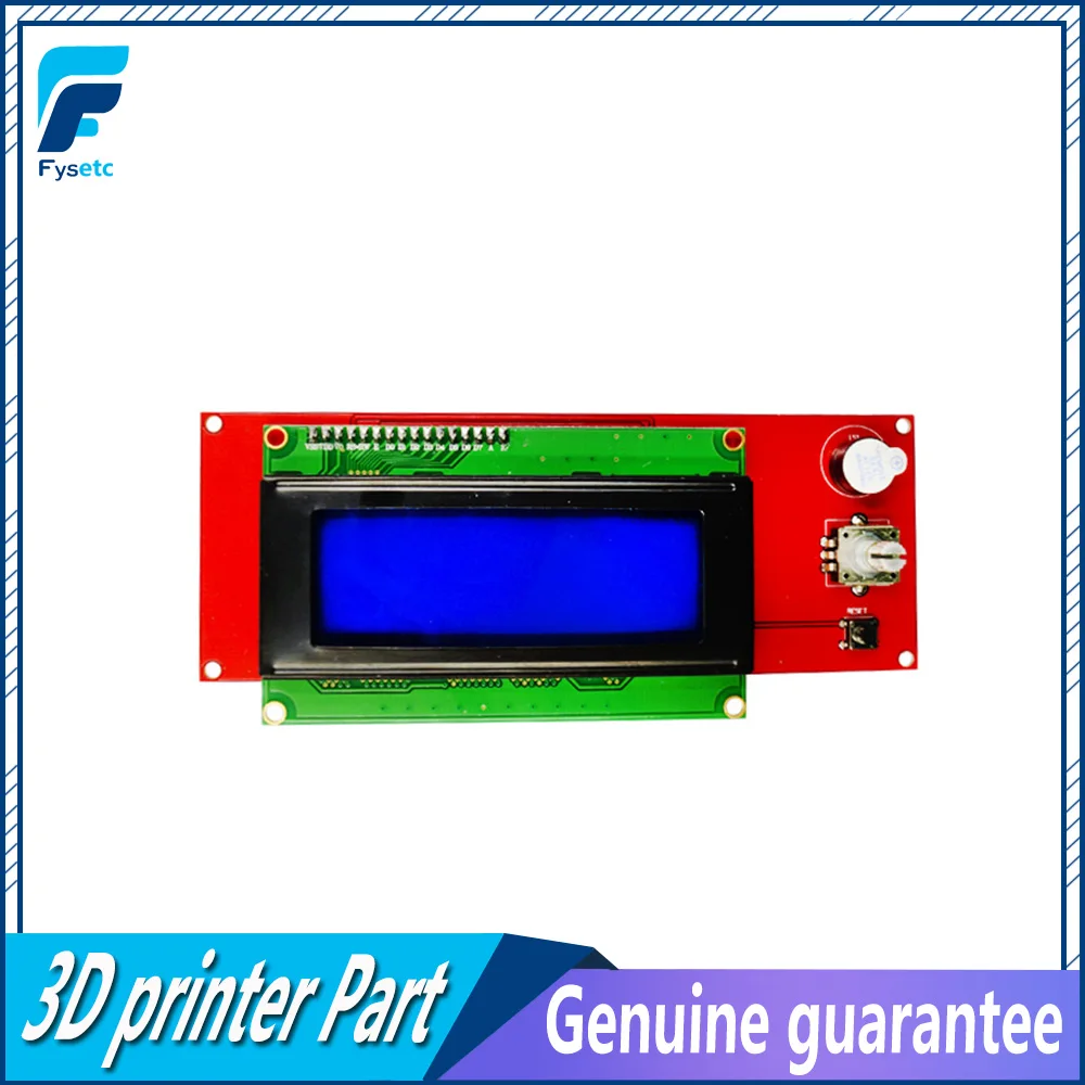 2004 ЖК-дисплей 3d принтер контроллер с адаптером RAMPS 1,4 Mendel(20 символов x 4 линии) для Anet A8