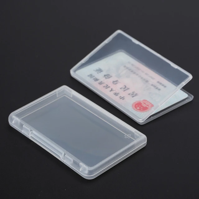 10pcs Mini Small Case PP Transparent Plastic Storage Box Pack boxes DIY  Making Screw Parts Manicure Nail Material Accessories
