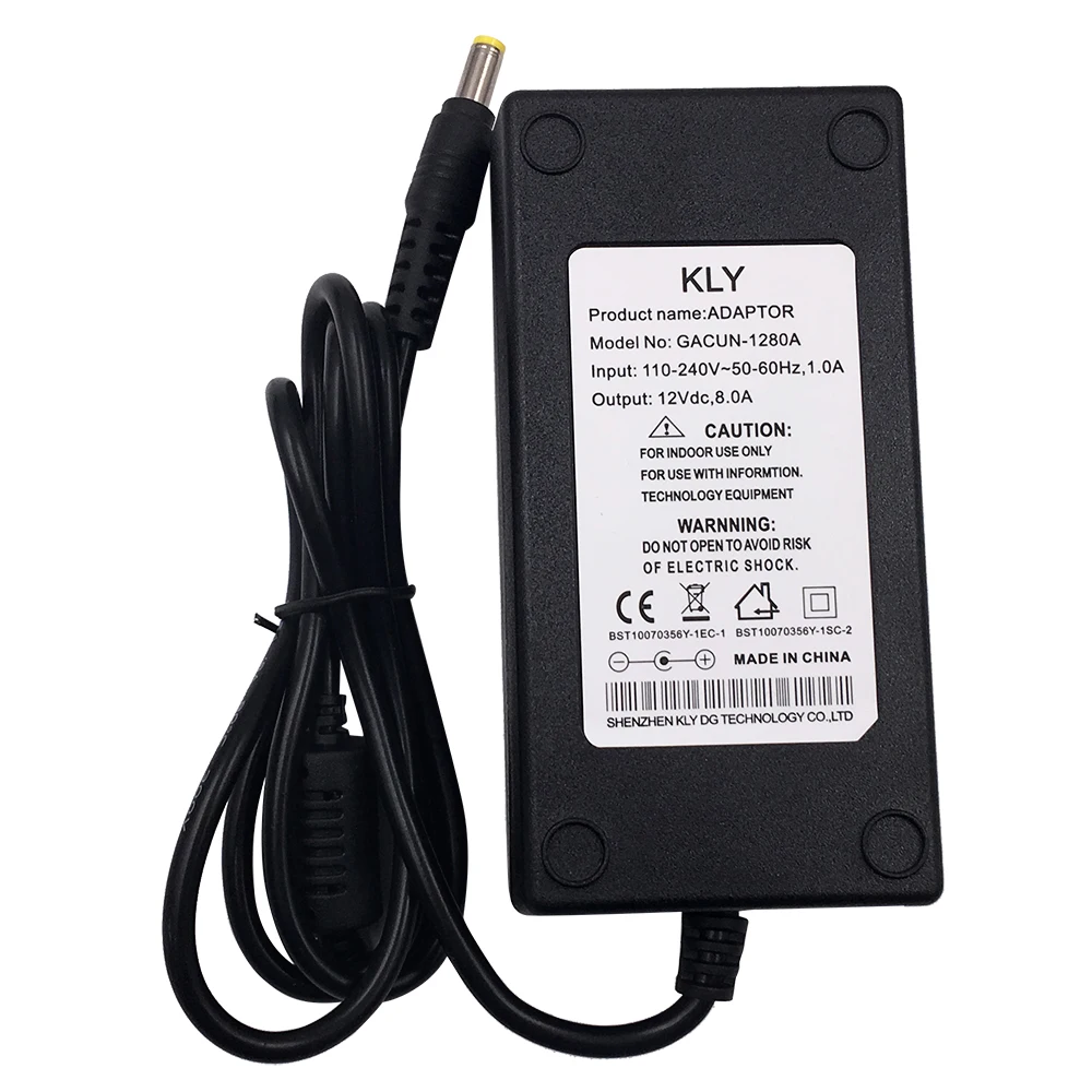 

12V Led Switching Power Supply Adapter Transformer AC 100V-240V To DC12V 5A 6A 8A 10A 15A Power Supply +US/UK/AU/EU Power Cable