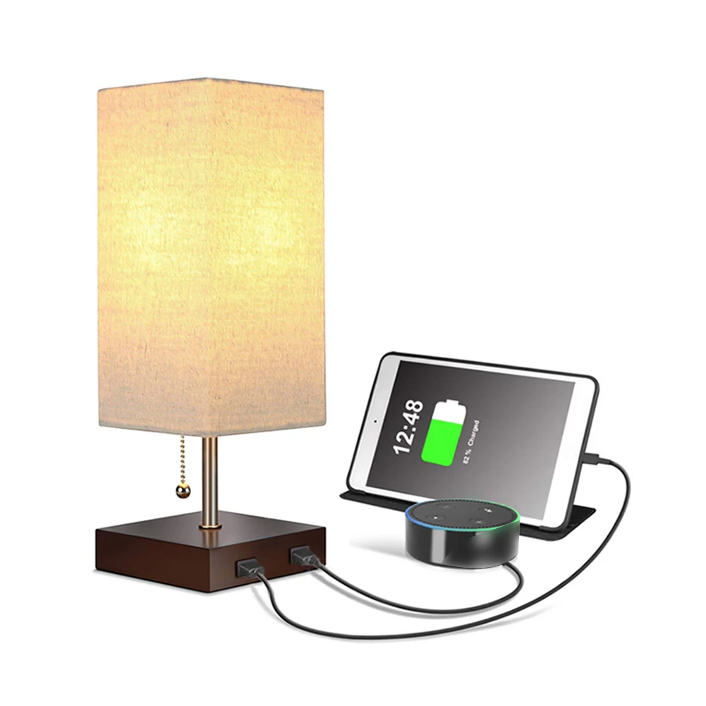 Rechargeble بطارية منضدة المزدوج USB دائم دراسة غرفة هدية عيد ميلاد المنزل أنيق مكتب السرير مصباح طاولة الفندق الديكور مفيدة