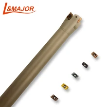 

L&MAJOR Variable-Bar Milling Cutter BAP Series Right Angle 90 Degree BAP300R for APMT1135 M2.5*6 T-8 Carbide Inserts Hobbing