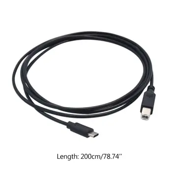 

USB 3.1 Type C to 3.0 B BM Cable Interface Data Transmission Connector Data Line for Phone Macbook Laptop Printer Hard Disk Scan