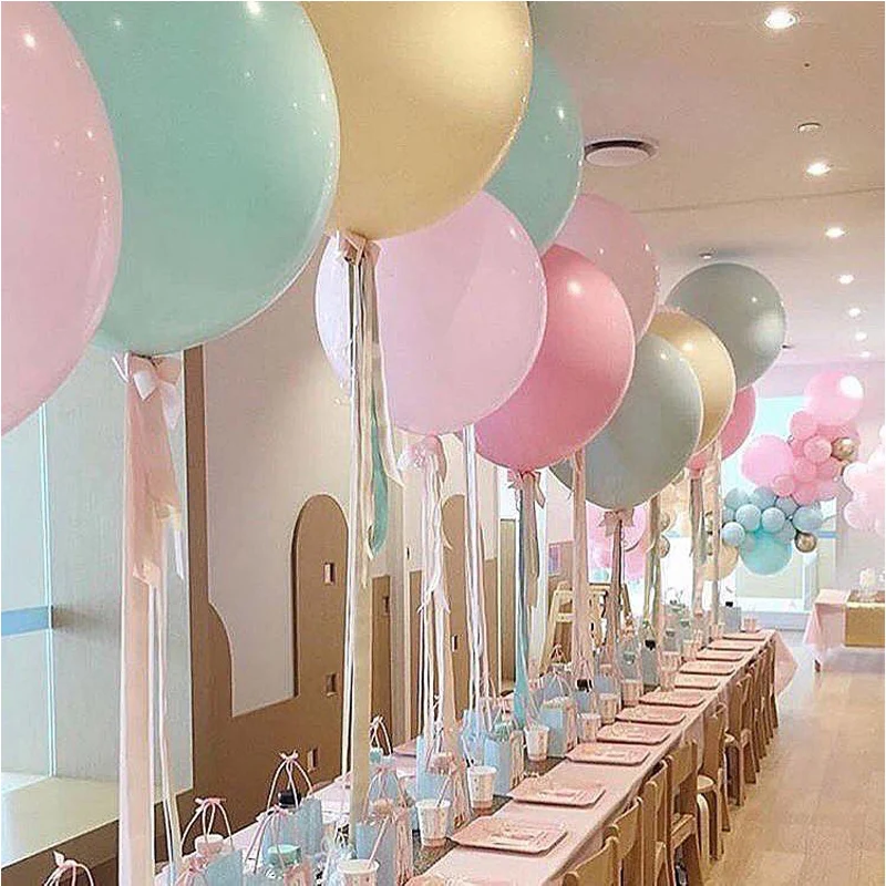 

Round & Oval Latex Balloons 36 Inchs Wedding Decoration Helium Big Large Giant Ballons Birthday Party Decor Inflatable Air Ball