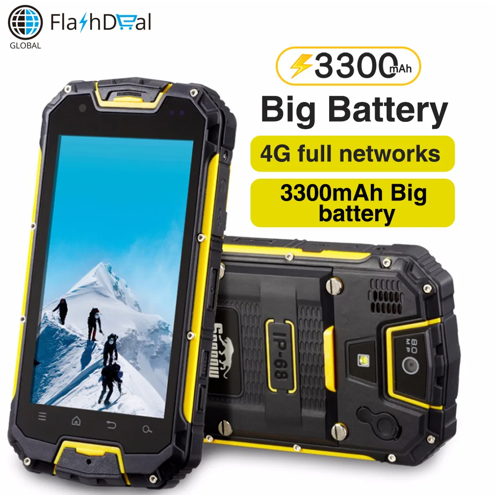 

Original Snopow M5 4.5" Quad-core 2GB16GB 4G Mobile Phone MTK6735 Quad Core IP68 Waterproof Walkie Talkie Smartphone