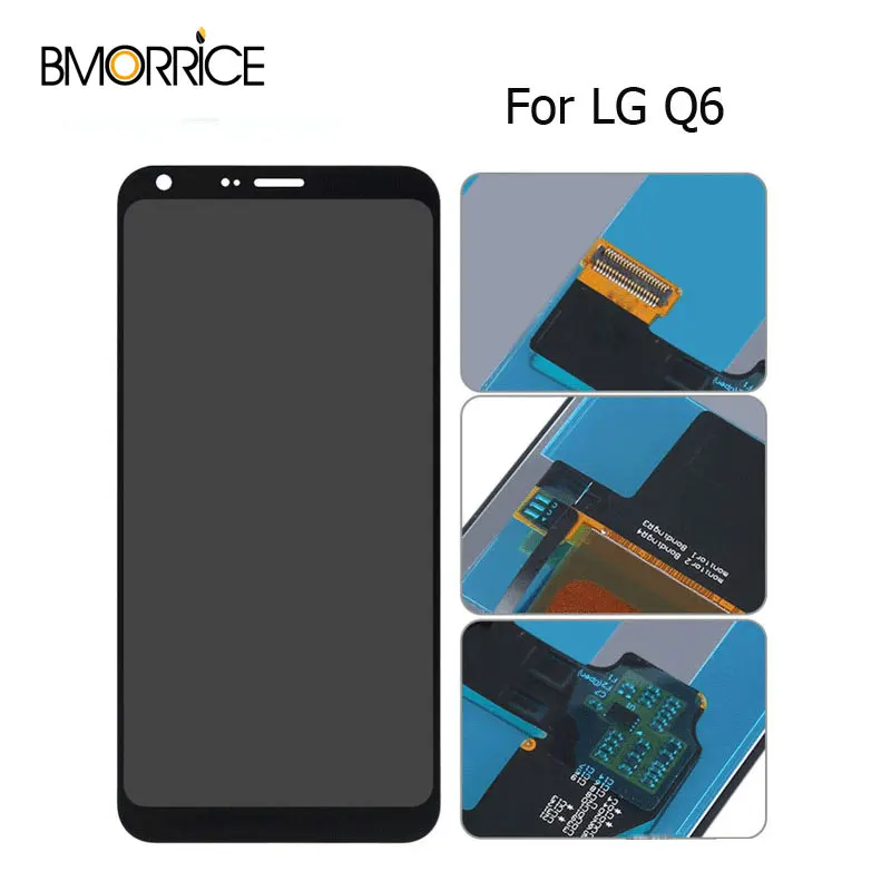 Запасные части для LG Q6 M700 ЖК дисплей кодирующий преобразователь сенсорного
