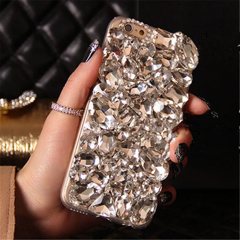 

Case For Samsung J3 J5 2016 2017 Prime J7 Pro J4 J6 Plus Luxury Glitter Diamond Rhinestone Phone Case Soft back Cover Capa coque