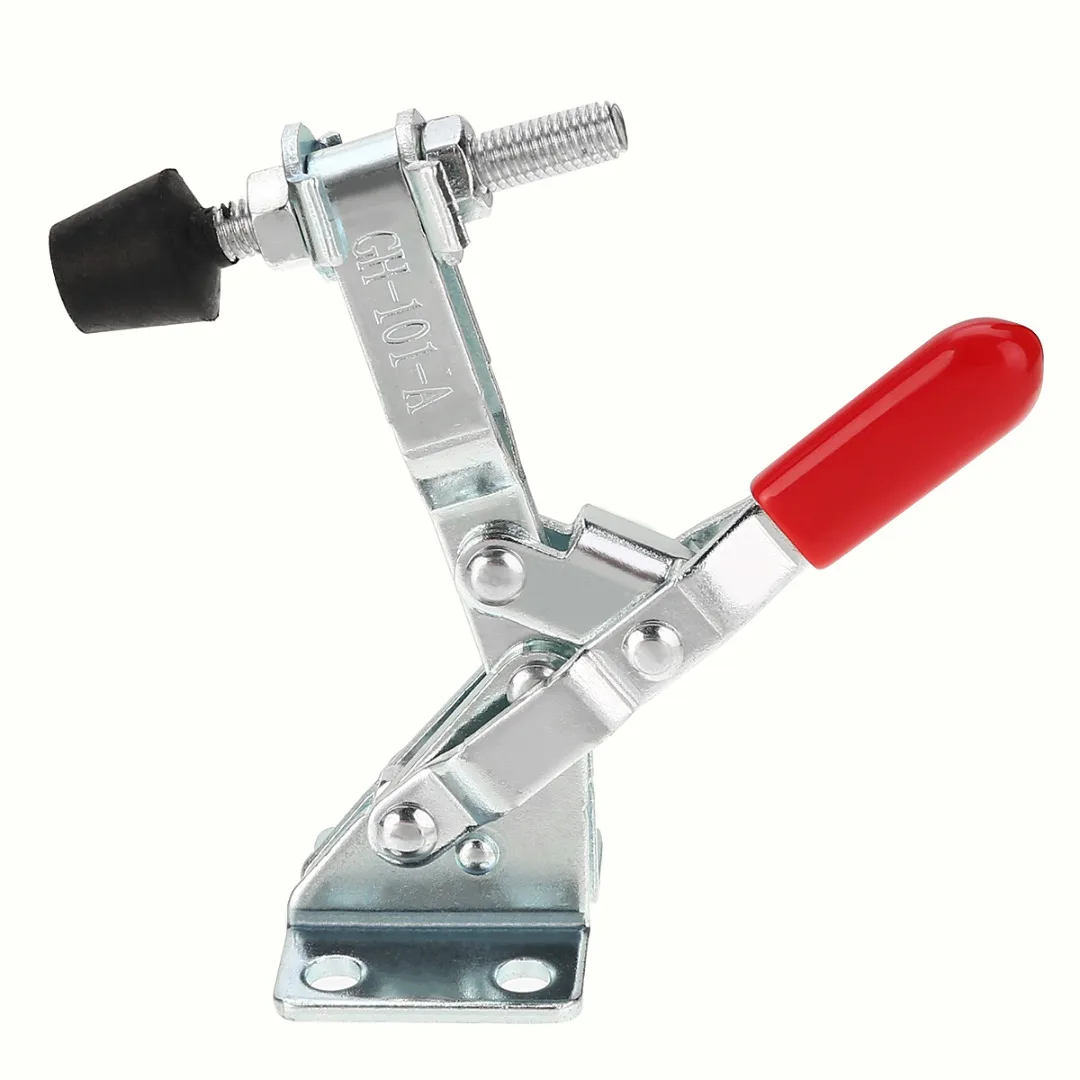 Vertical Horizontal Toggle Clamp Quick Release Toggle Clamp 27kg/50kg/90kg Anti-Slip Holding Quick Push Pull Hand Tools