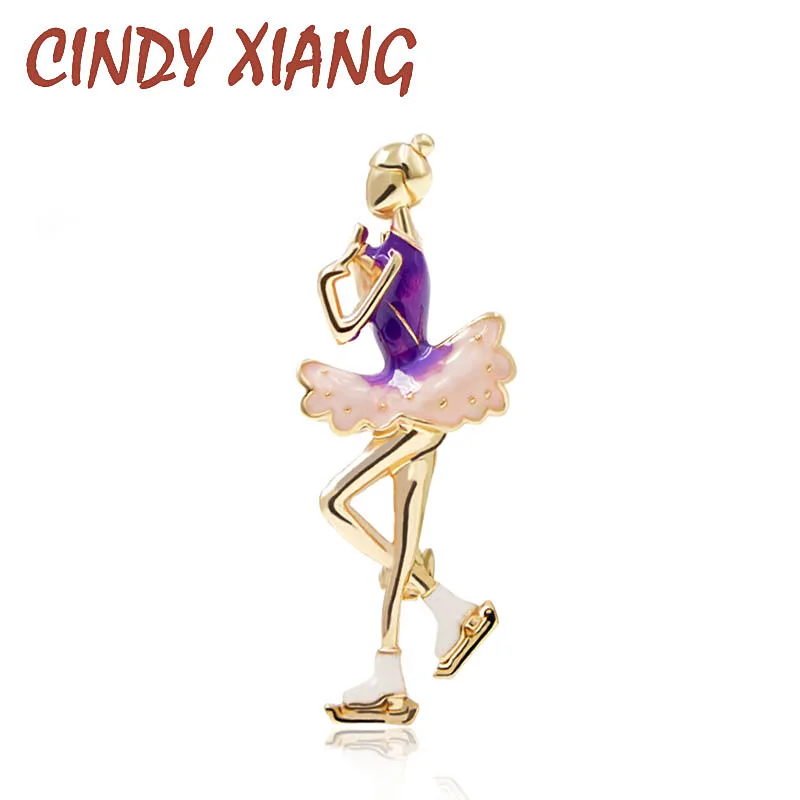 Женская футболка с эмалью CINDY XIANG летняя фиолетовыми эмалированными