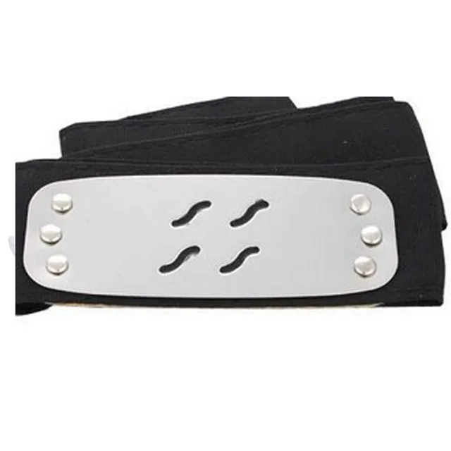 naruto mist village cosplay anime black headband for cartoon
