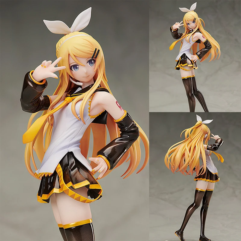 

22cm Anime Hatsune Miku Kagamine Rin Adult version PVC Action Figure Collectible Model Toy