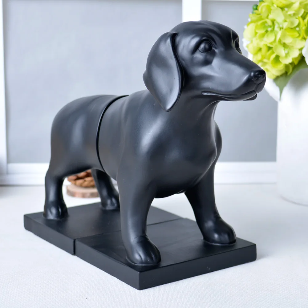 8975 Très Mignon Livres De Chien Noir Grand Dessin Animé Créatif Fin De Livre Magnifiquement Décoré Bureau Livre De Stockage De Beaux Métiers In
