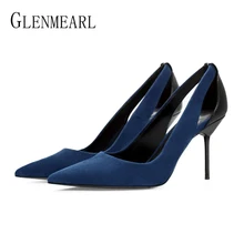 Brand Women Pumps High Heels Shoes Pointed Toe Dress Shoes Woman Slip On Thin Heels Spring Autumn Female Party Shoes Plus Size Brand Women Pumps High Heels Shoes Pointed Toe Dress Shoes Woman Slip On Thin Heels Spring Autumn Female Party Shoes Plus Size