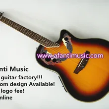 Горячее предложение! Распродажа! Супер Roundback/еловая верхняя часть/углеродное волокно задняя и боковая акустическая гитара(AR-077S