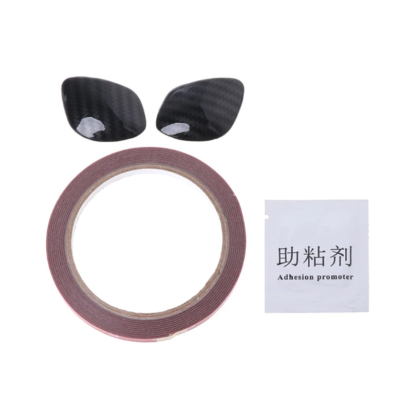 Carbon Fiber Car Gear Shift Knob Cover Sticker For VW Golf 5 6 7 MK7 Passat