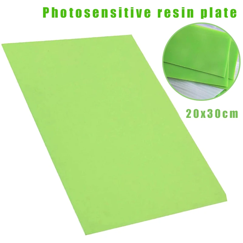 20x30cm Resin Stamp Making DIY Photopolymer Plate Craft Letterpress Polymer YU-Home