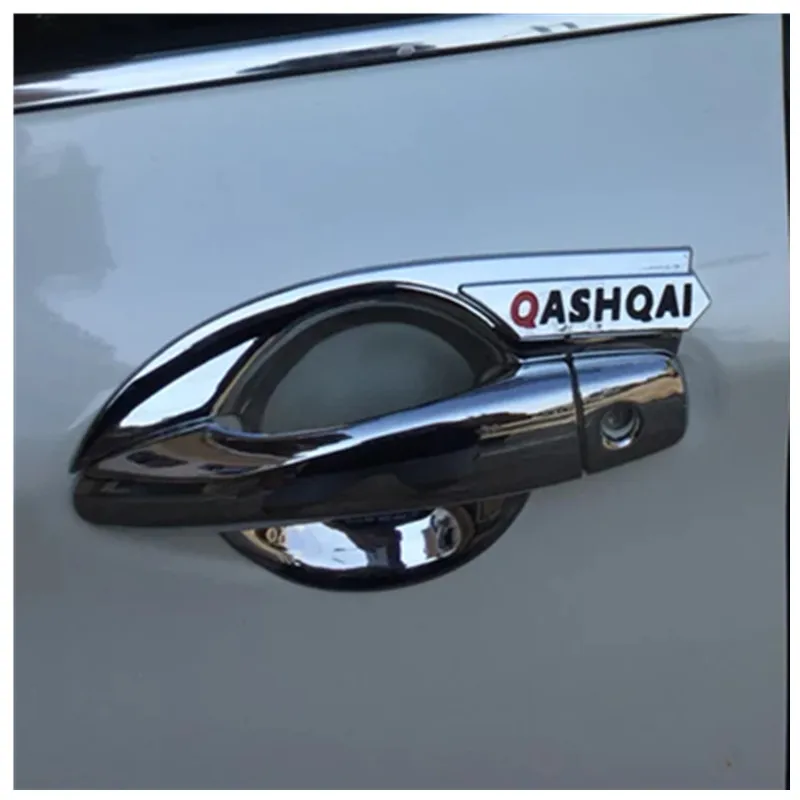 Для Nissan Qashqai J11 хромированная крышка для ручки/ABS крышка для дверных чаш Накладка аксессуары для стайлинга автомобилей